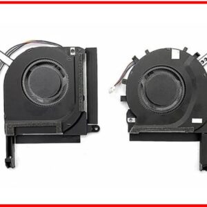 ASUS CPU & GPU Cooling Fan (Pair) for Asus TUF Gaming F17 & A17 Series Laptop / FX706II / FX706IU / FX706LI and A17 FA706II / FA706IU / FA706IH Series Laptop